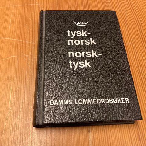 LOMMEORDBOK - TYSK-NORSK - NORSK-TYSK