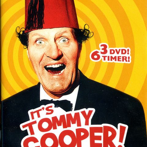 DVD - IT's TOMMY COOPER! - 3X DVD - Engelsk humor i toppklasse