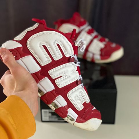 Supreme x Nike uptempo