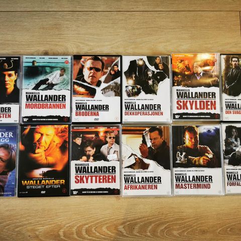 Wallander DVD