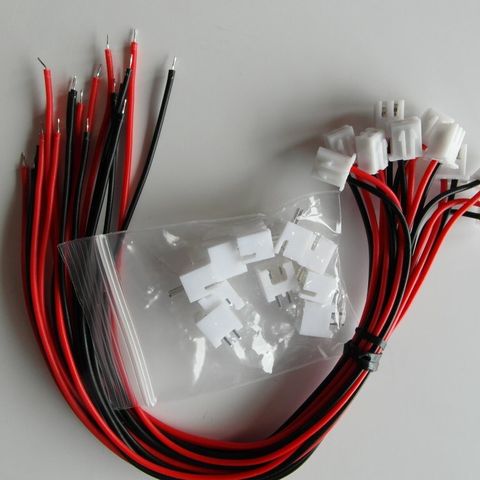 Arduino type kabel og JST XH2,54mm connectors 26AWG