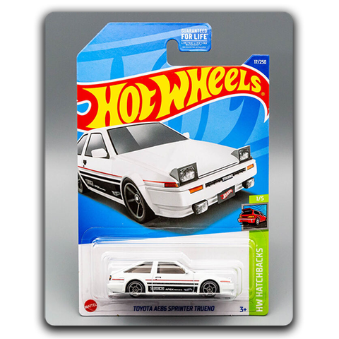 Hot Wheels Toyota AE86 Sprinter Trueno (HW Hatchbacks 2022), HCV01