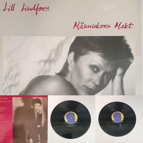 VINTAGE/RETRO LP-VINYL "LILL LINDFORS/MANNISKORS MAKT 1985"