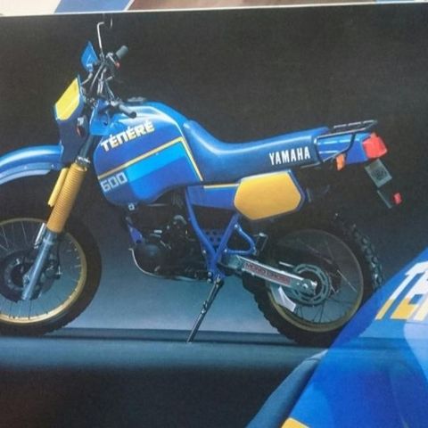 Yamaha XT 600z brosjyre.