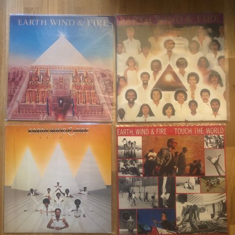 8LP plater av EARTH WIND & FIRE