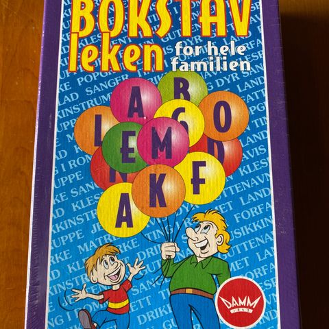 Bokstavleken for hele familien