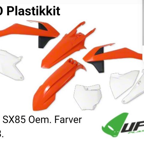 Nytt OEM Plastkit til KTM SX85