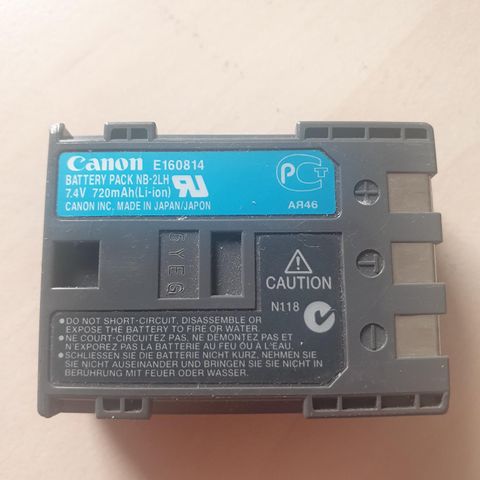 Canon NB-2LH batteri