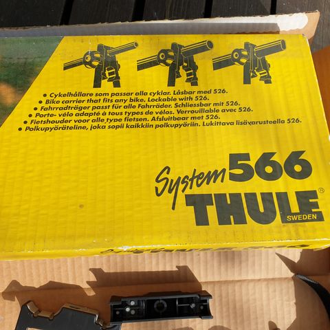 Thule sykkelstativ - system 566 for biltak