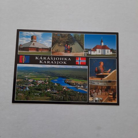 Postkort Karasjok og Kautokeino kr.10,-pr stk