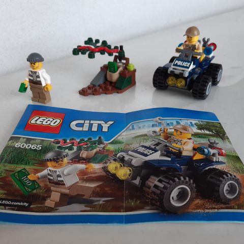 Lego Sumppolitiets ATV-patrulje 60065