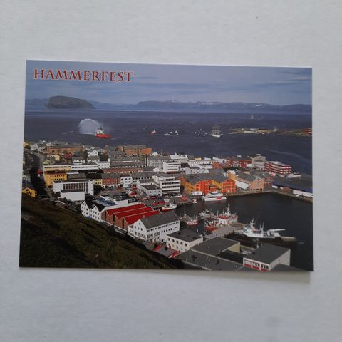 Postkort Hammerfest og Kirkenes  kr.10,-pr.stk