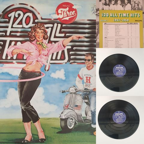 VINTAGE/RETRO LP-VINYL "120 ALL TIME HITS - VOLUM 3"