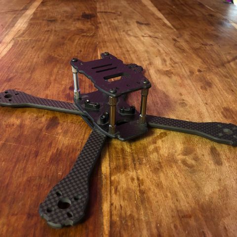 FPV skitzo dark matter 5 insh frame (Drone ramme)