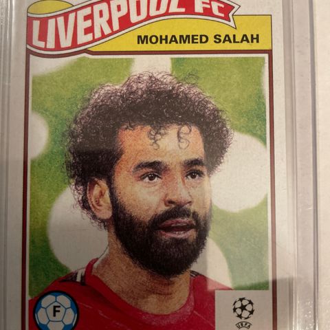 Mohamed Salah Topps Living Liverpool fotballkort