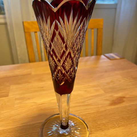 Flott glass vase