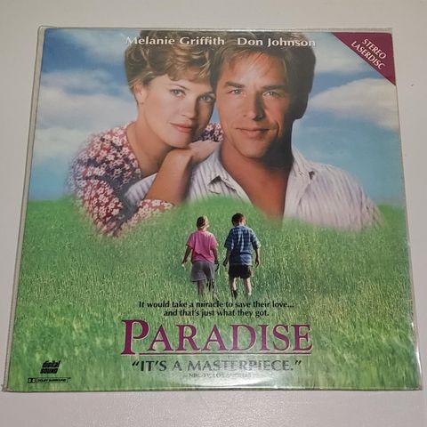 LASERDISC M/ PLASTLOMME.PARADISE.