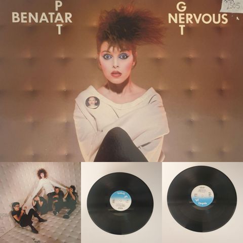 VINTAGE/RETRO LP-VINYL "PAT BENATAR/GET NERVOUS 1982"