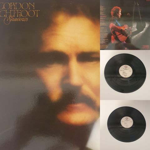 VINTAGE/RETRO LP-VINYL "GORDON LIGHTFOOT/SHADOWS 1982"