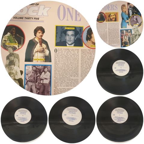 VINTAGE/RETRO LP-VINYL DOBBEL "ONE HIT WONDERS/THE HISTORY OF ROCK 1986"