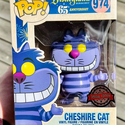 Funko Pop! Cheshire Cat | Disney Parks 65th Anniversary (974) SE Excl.