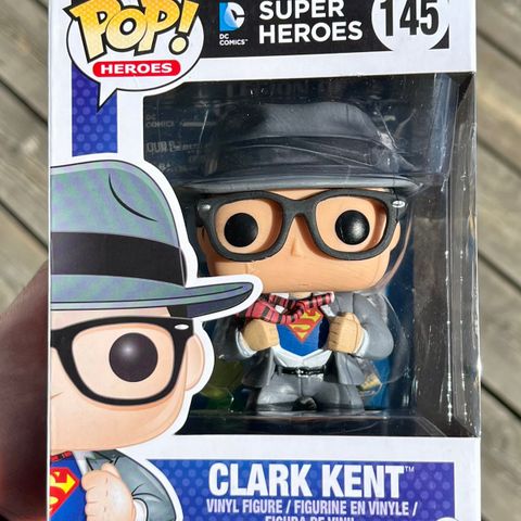 Funko Pop! Clark Kent | DC Comics | DC Heroes (145) Excl. to Hot Topic