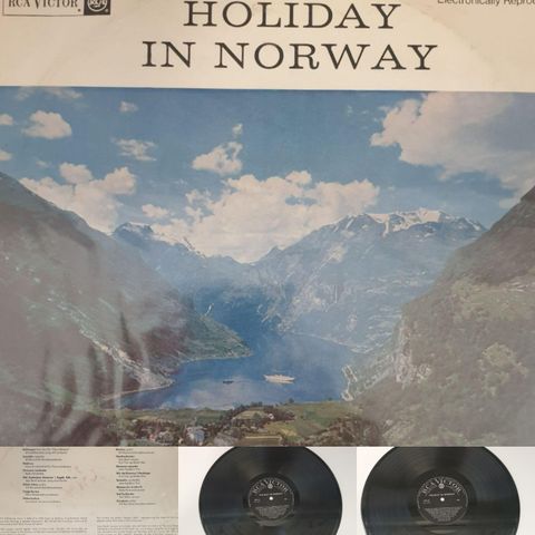 VINTAGE/RETRO LP-VINYL "HOLIDAY IN NORWAY "