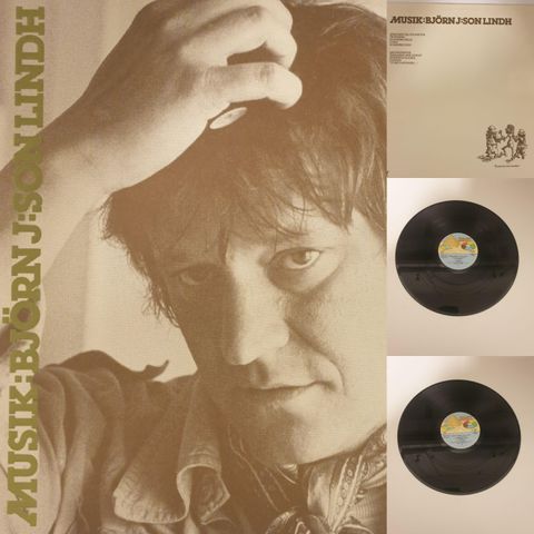 VINTAGE/RETRO LP-VINYL "MUSIK BJØRN J/SON LINDH 1981"