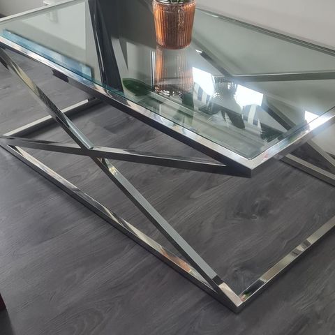 zeta glassbord/ sofabord/stuebord