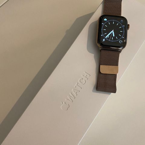 Original apple watch gold 5 series 44mm reim