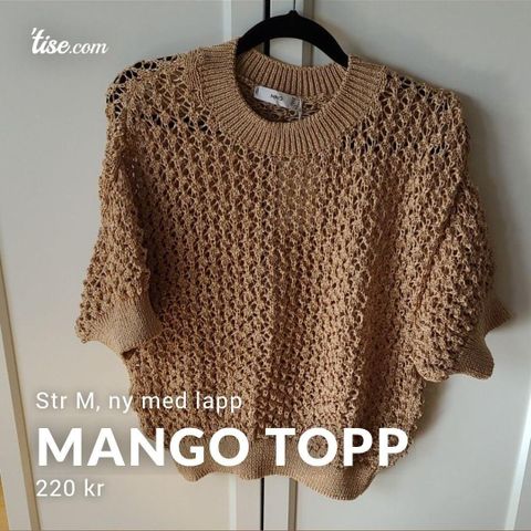 Ny Topp T-skjorte, Mango