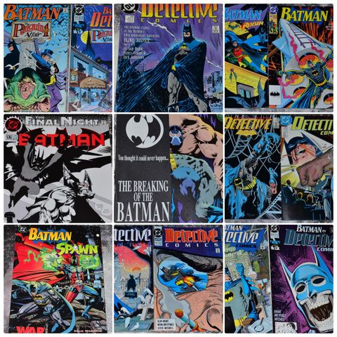 Batman/Detective , Batman adventures fra DC - amerikanske (bra samlerobjekter)