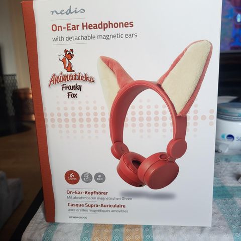 Nedis On-Ear Kablede Hodetelefoner med Magnetiske Ører - Franky Fox