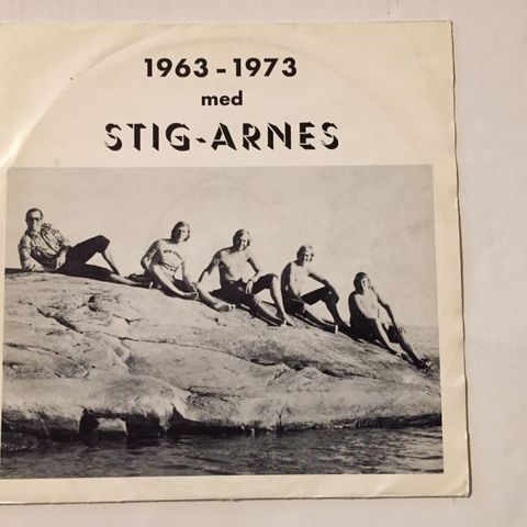 STIG-ARNES / 1963 - 1973 MED STIG-ARNES - VINYL LP