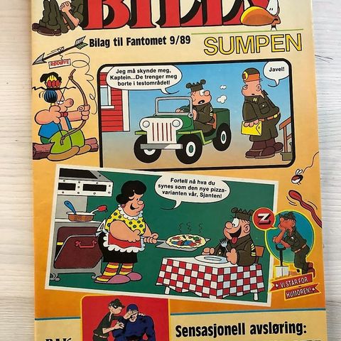 Billy - Bilag til Fantomet 1989