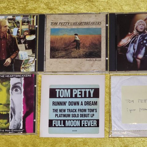 CD: Tom Petty. (4 CD + 2 promo.)