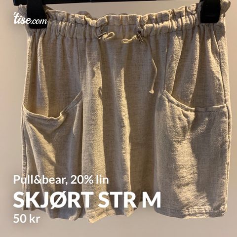 Pull&bear skjørt str M