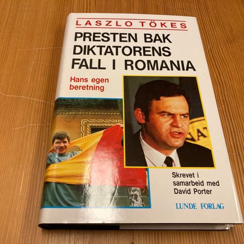 Laszlo Tökes : PRESTEN BAK DIKTATORENS FALL I ROMANIA