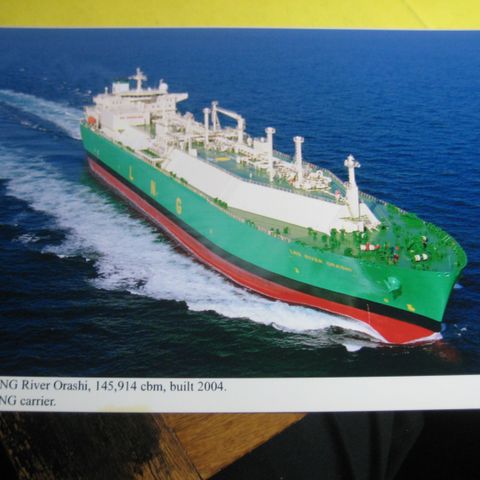 Orginalfoto LNG River Orashi  2004