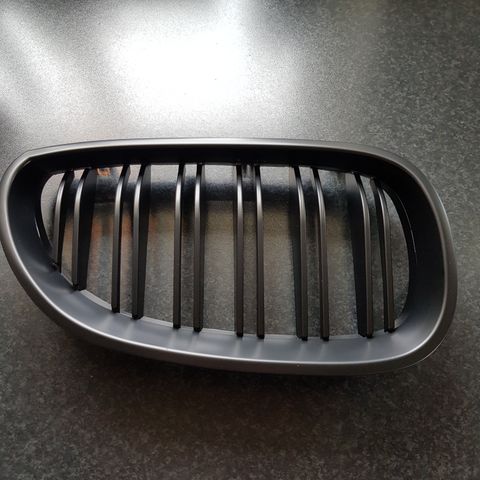 BMW E60/E61 Dual Slats Front Kidney Matt Black