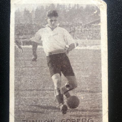 Thaulow Goberg Odd Grenland Skien Norge 1920/1930 fotballkort selges