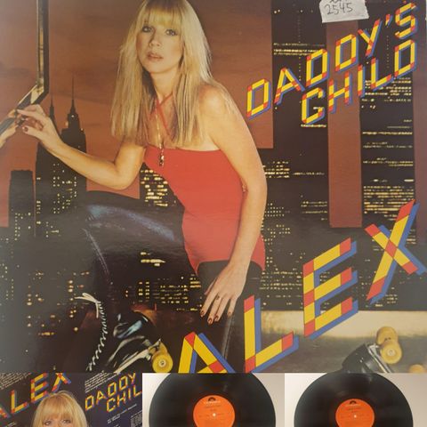 VINTAGE/RETRO LP-VINYL "ALEX/DADDY'S CHILD 1980"