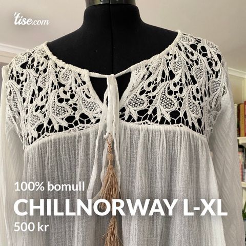 Ny kjole fra ChillNorway L-XL
