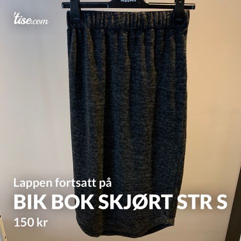 Nytt skjørt str S