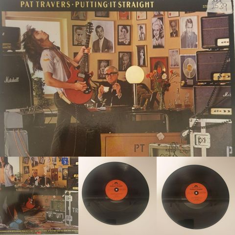 VINTAGE/RETRO LP-VINYL "PAT TRAVERS/PUTTING IT STRAIGHT 1977"