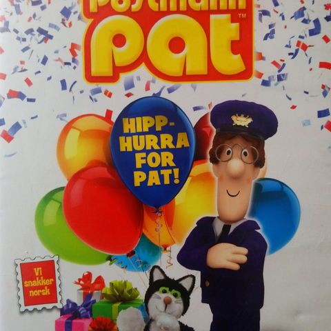 DVD, Postmann Pat. Hipp hurra for Pat!