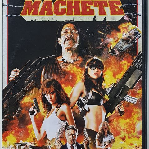DVD "Machete" 2010 💥 Kjøp 3for100,-