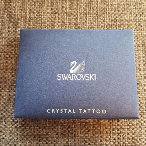 Swarovski crystal tattoo