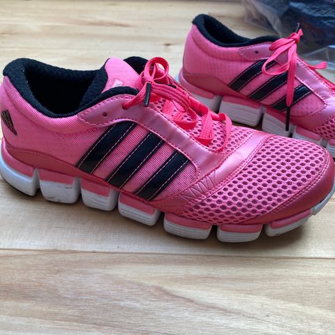 Adidas rosa sort clima cool  joggesko 38 løpesko