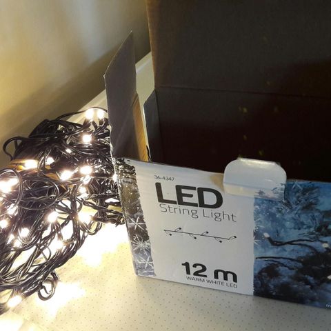 LED vokslys nydelig